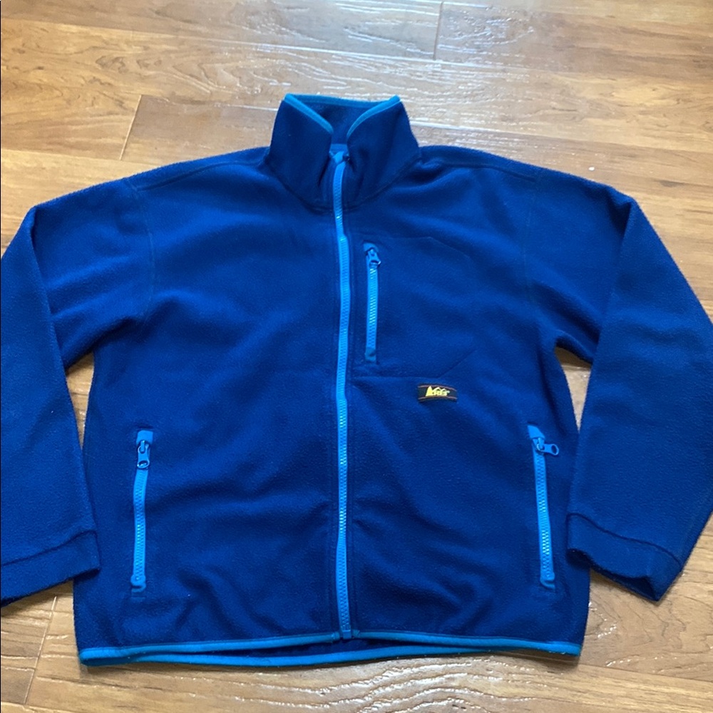 REI Fleece Jacket with Zip Pockets